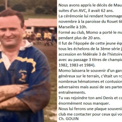 Carnet Noir (contacter Ch. GOUIN)